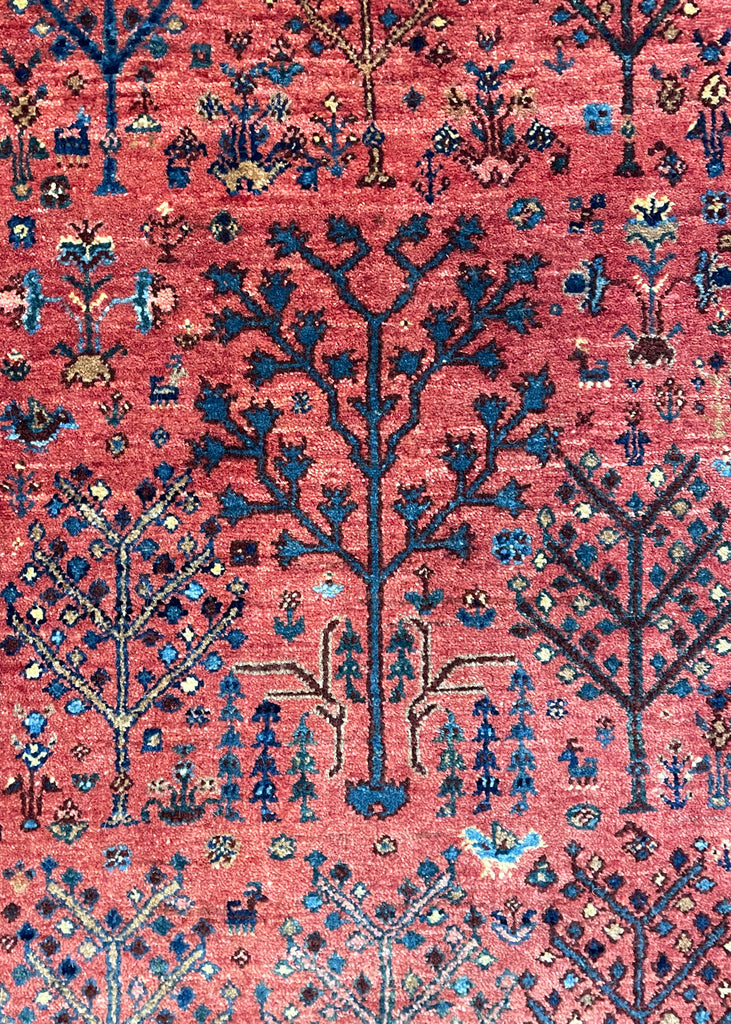 2'9"x12' Khamsehbaf Hand Knotted