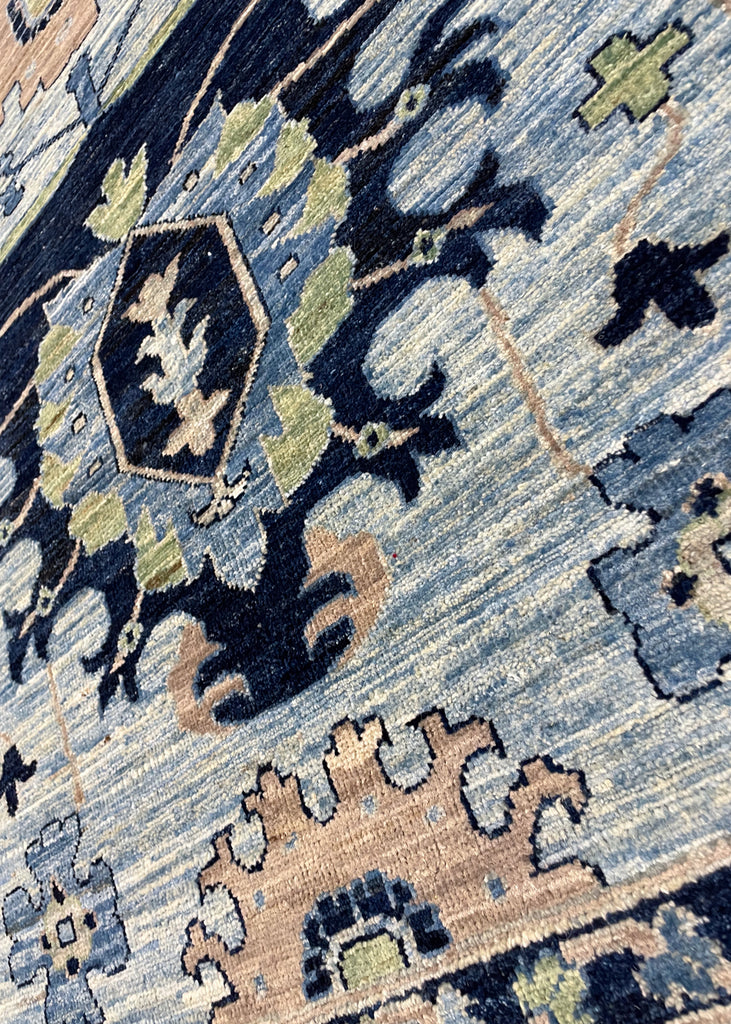 2'9"x13'9" Mahal Hand Knotted