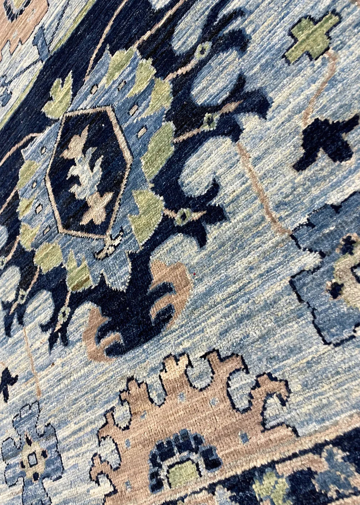 2'9"x13'9" Mahal Hand Knotted
