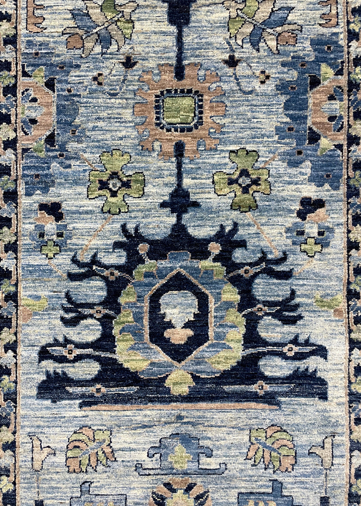 2'9"x13'9" Mahal Hand Knotted