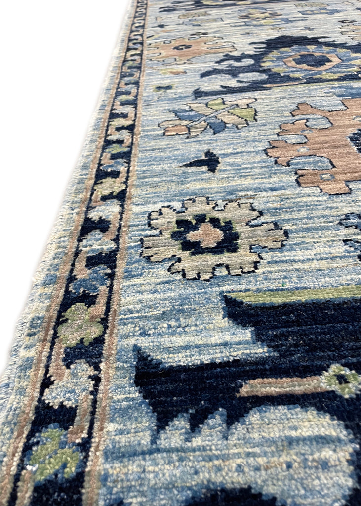 2'9"x13'9" Mahal Hand Knotted