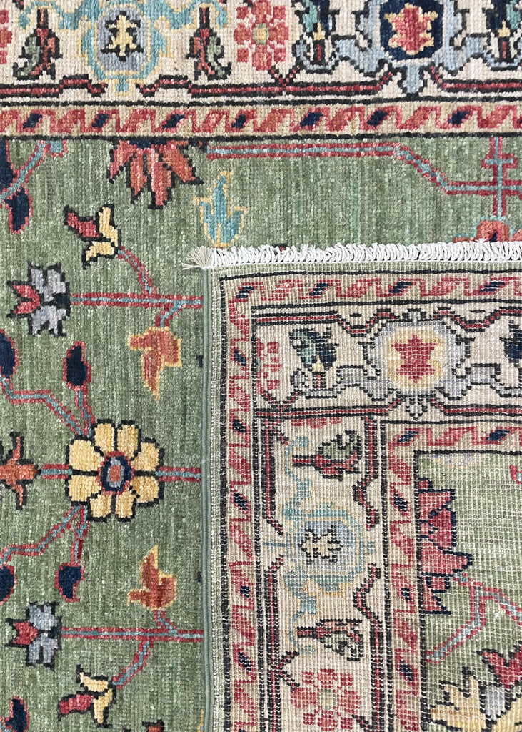 2'9"x14' Harshang Hand Knotted