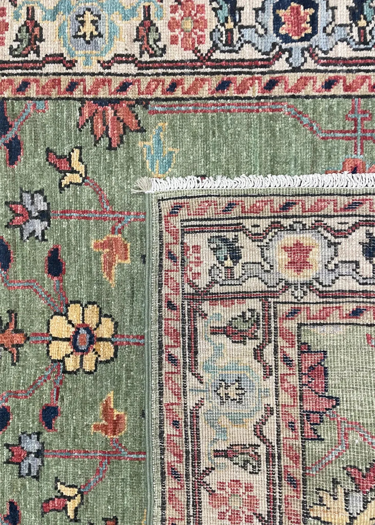 2'9"x14' Harshang Hand Knotted