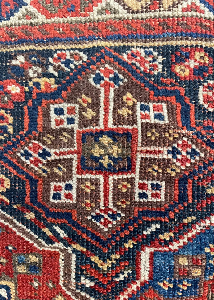 2'9"x1'6" Afshar Saddle Bag Hand Knotted