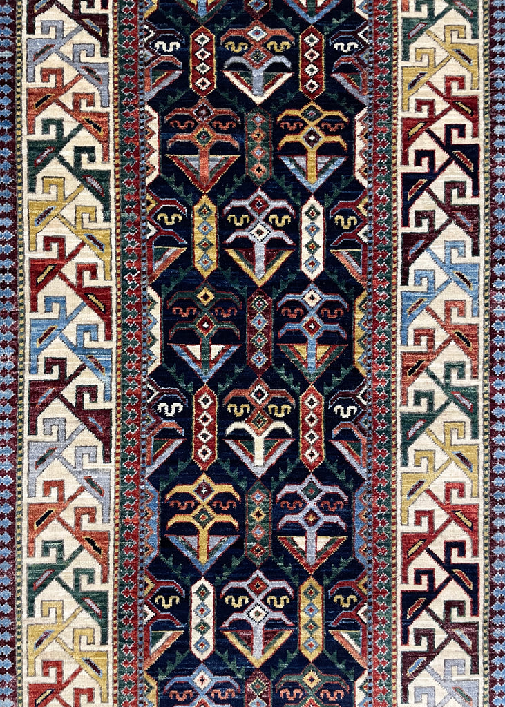 2'9"x22'6" Shirvan Hand Knotted