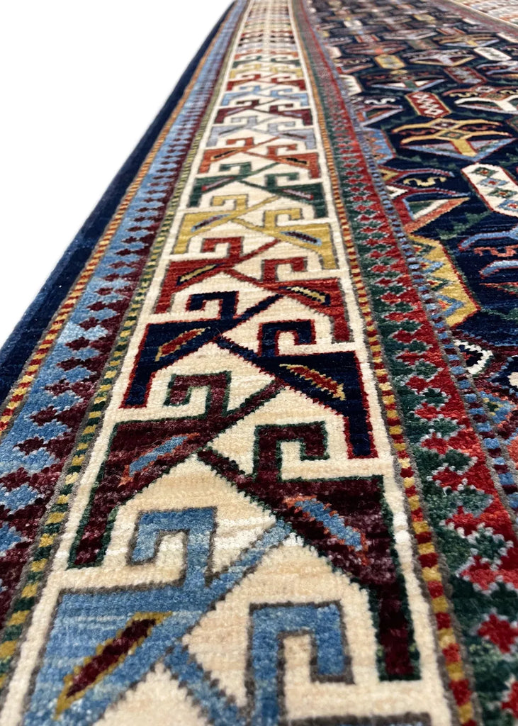 2'9"x22'6" Shirvan Hand Knotted
