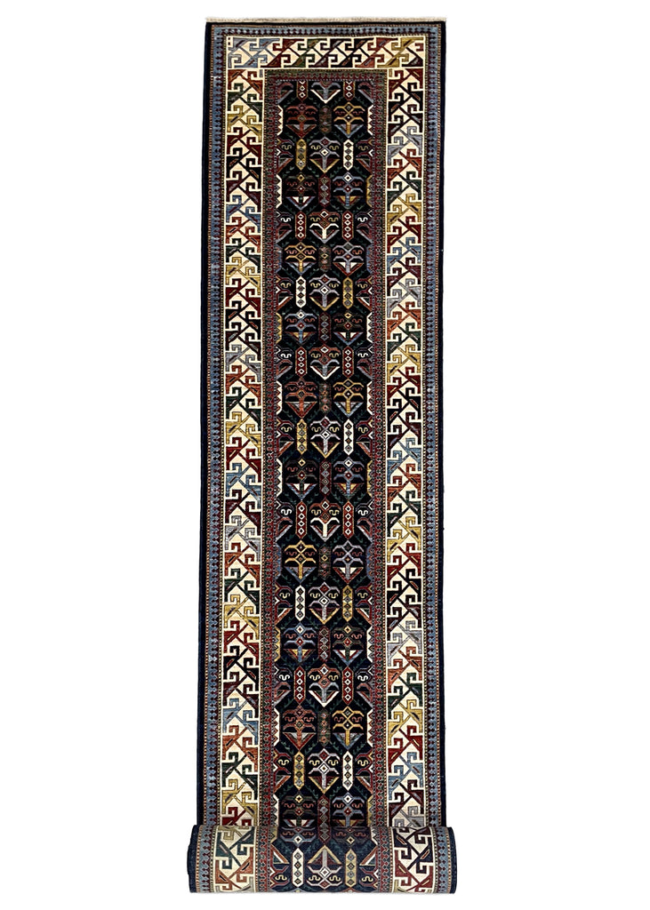 2'9"x22'6" Shirvan Hand Knotted