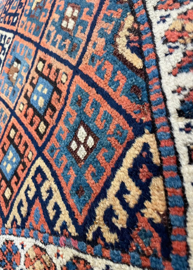 2'9"x2' Jaff Kurd Juwal Hand Knotted