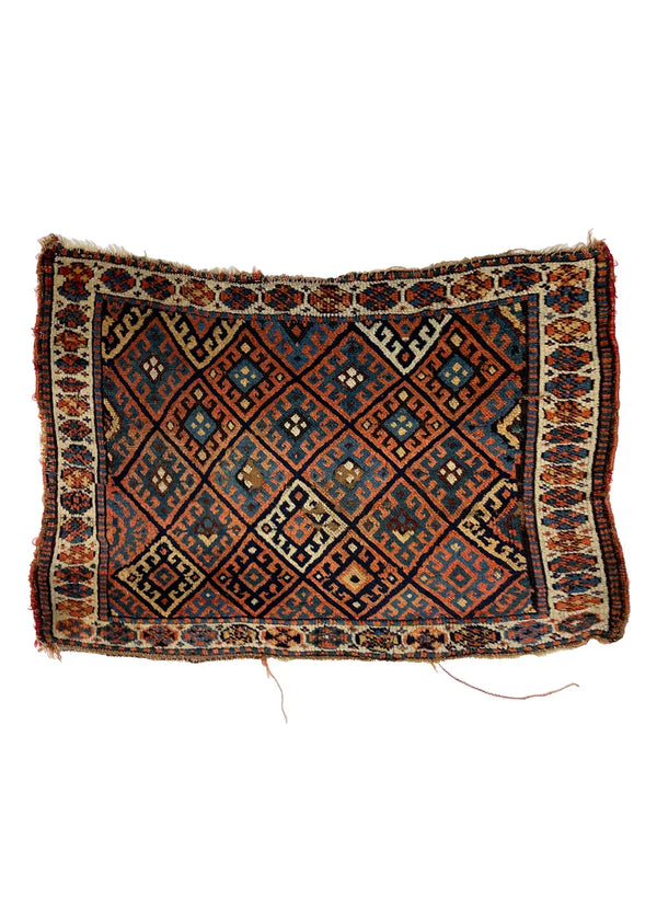 2'9"x2' Jaff Kurd Juwal Hand Knotted