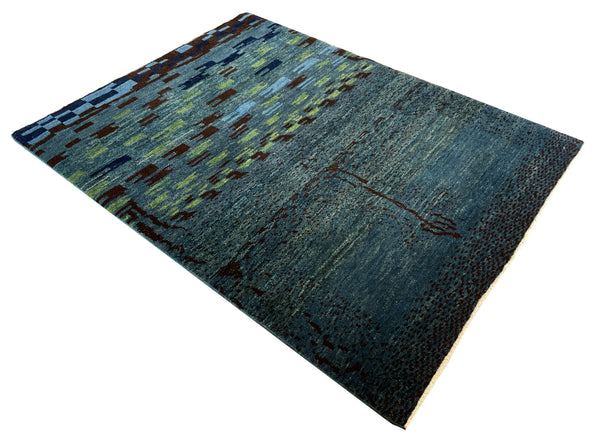 2'9"x3'7" Kashkuli Hand Knotted