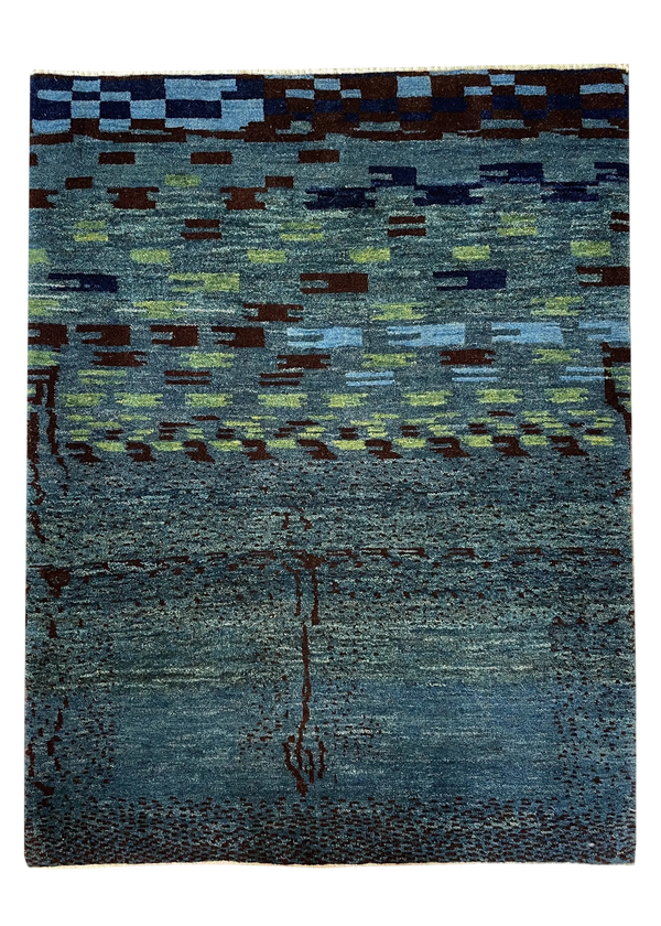 2'9"x3'7" Kashkuli Hand Knotted