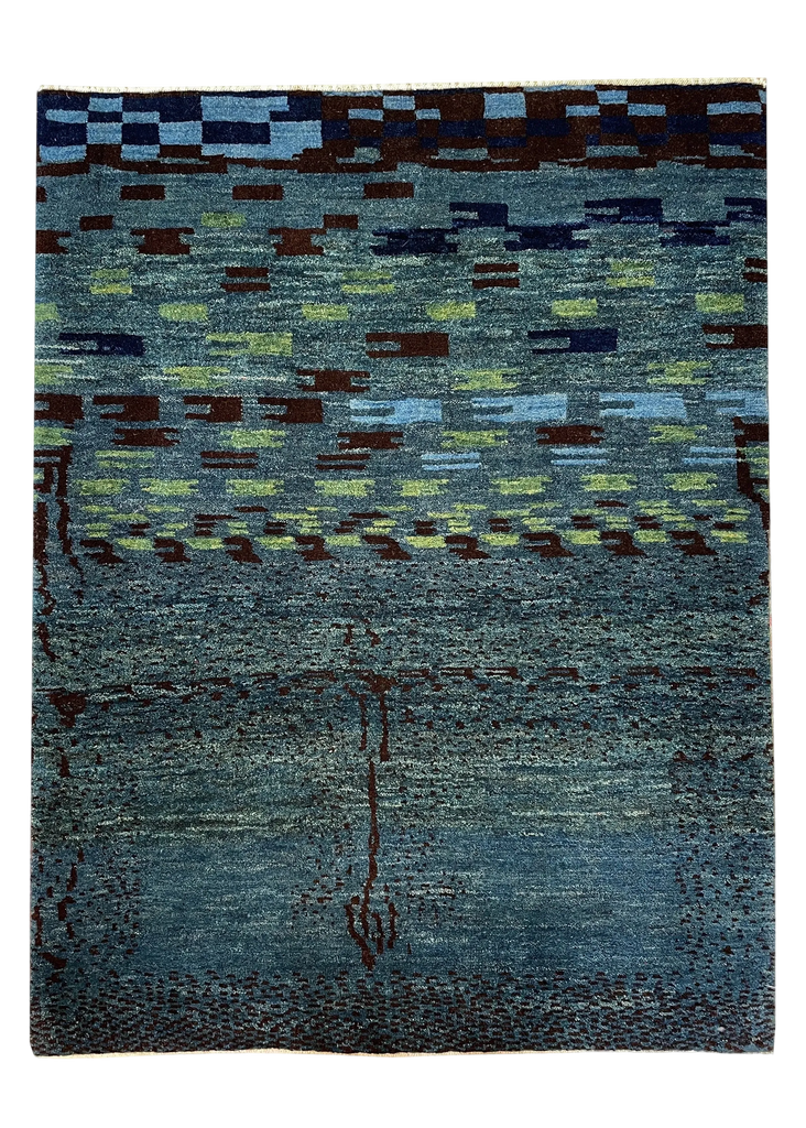 2'9"x3'7" Kashkuli Hand Knotted