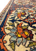 2'9"x4'1" Isphahan Fragment Hand Knotted