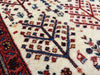 2'9"x4'4" Khamsehbaf Hand Knotted