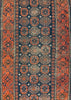 2'9"x5'1" Arab Baluch "Minah Khani" Hand Knotted