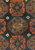 2'9"x5'1" Arab Baluch "Minah Khani" Hand Knotted
