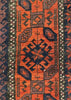 2'9"x5'1" Arab Baluch "Minah Khani" Hand Knotted