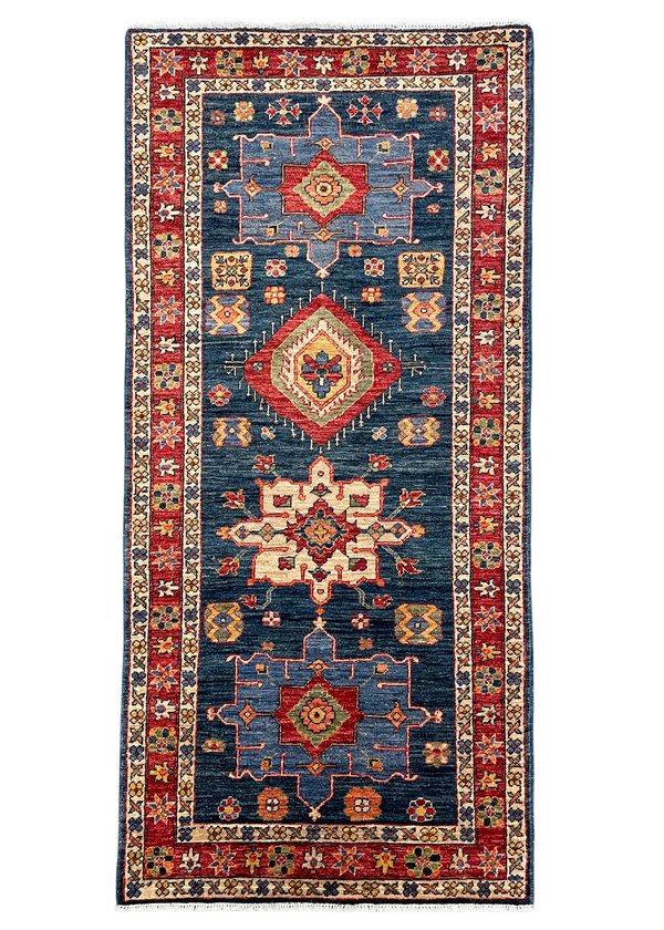 2'9"x5'9" Karaja Hand Knotted