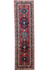 2'9"x9'10" Afghan-Kuba Hand Knotted