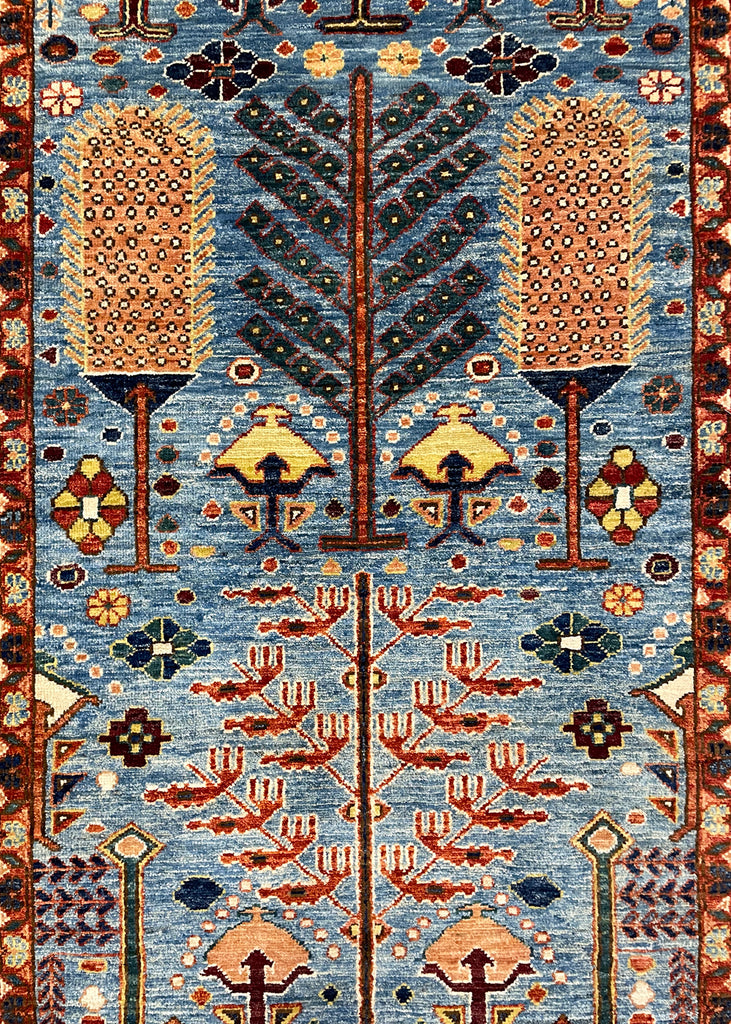 2'9"x9'10" Bakshiesh Hand Knotted