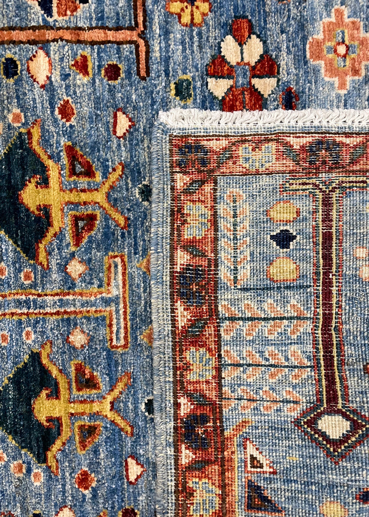 2'9"x9'10" Bakshiesh Hand Knotted