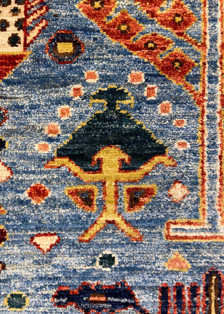 2'9"x9'10" Bakshiesh Hand Knotted