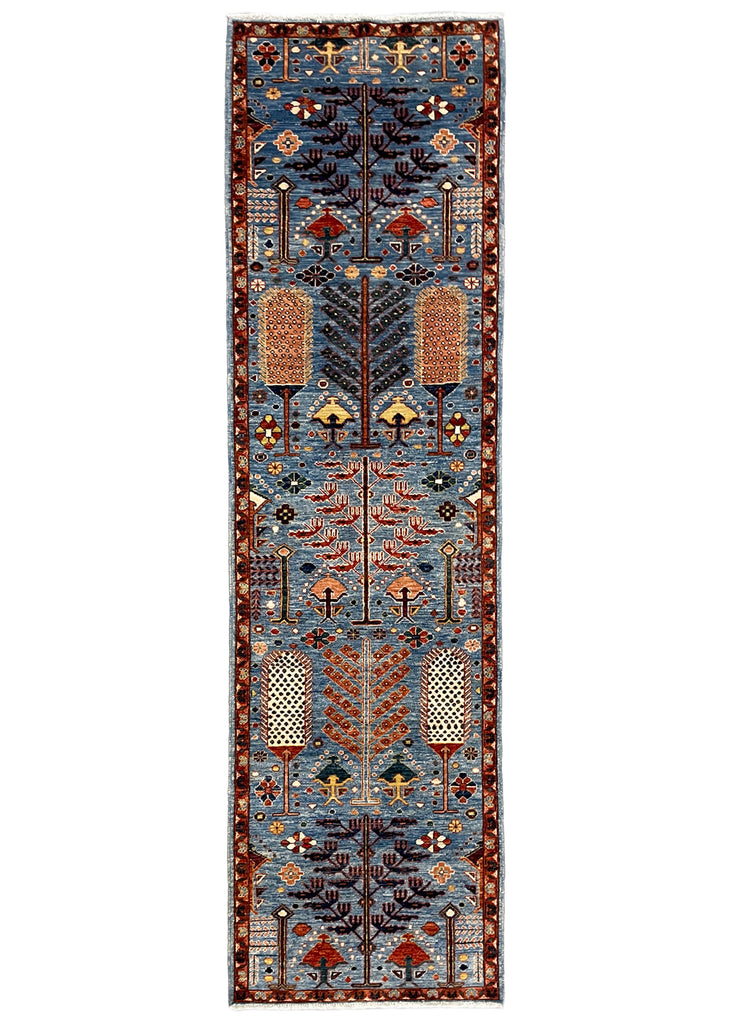 2'9"x9'10" Bakshiesh Hand Knotted