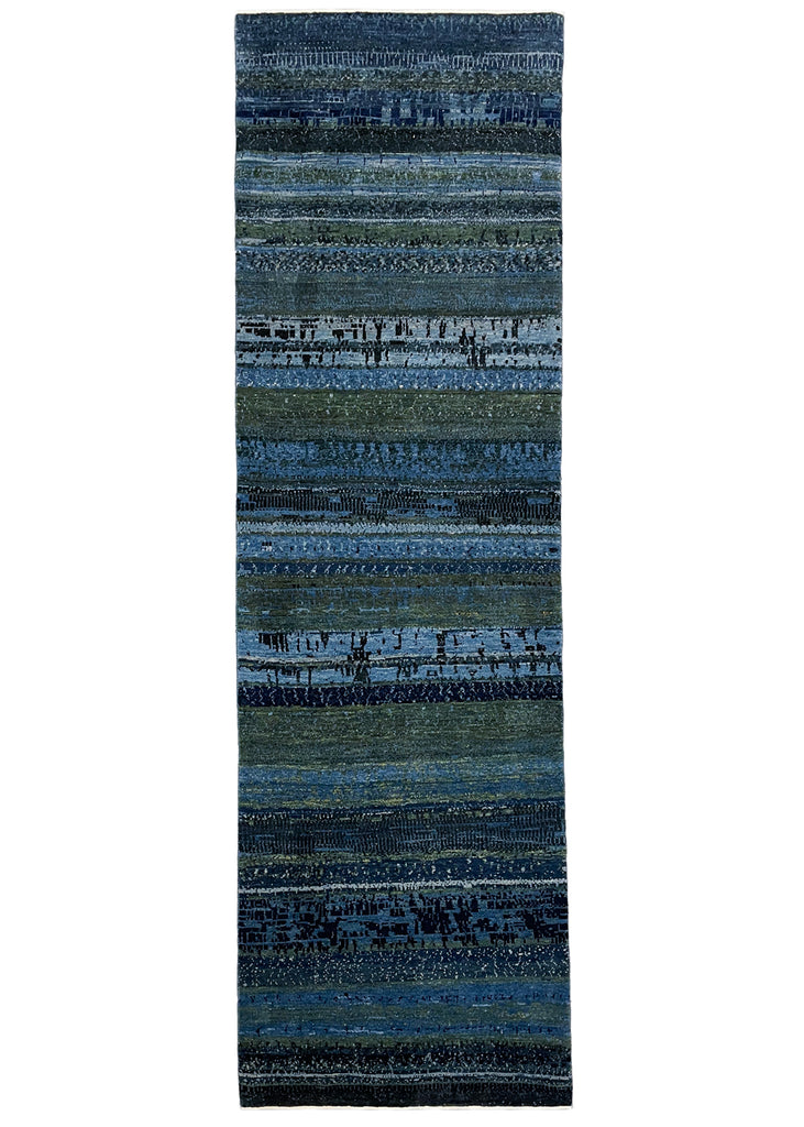 2'9"x9'7" Kashkuli Hand Knotted