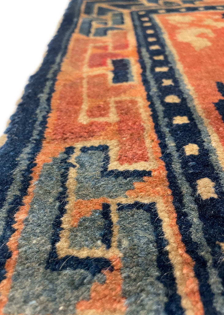 2'x1'10" Shugden Mat Hand Knotted