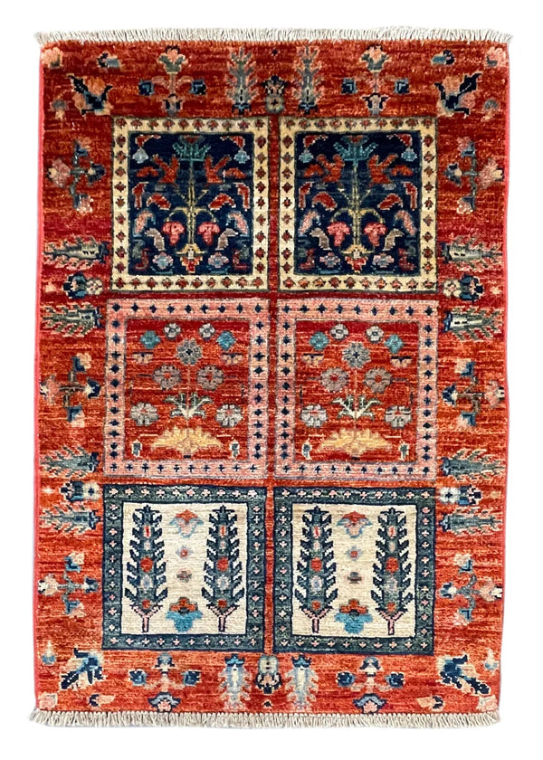 2'x2'10" Bakhtiari Hand Knotted