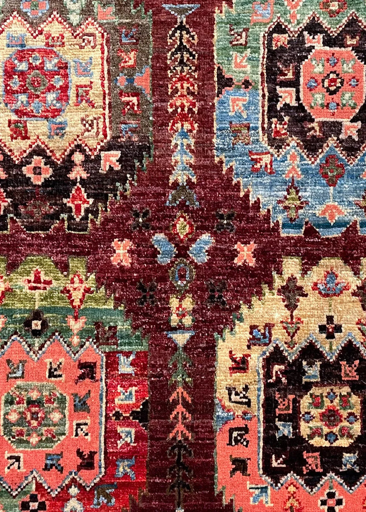 2'x2'10" Kyrgyz Hand Knotted