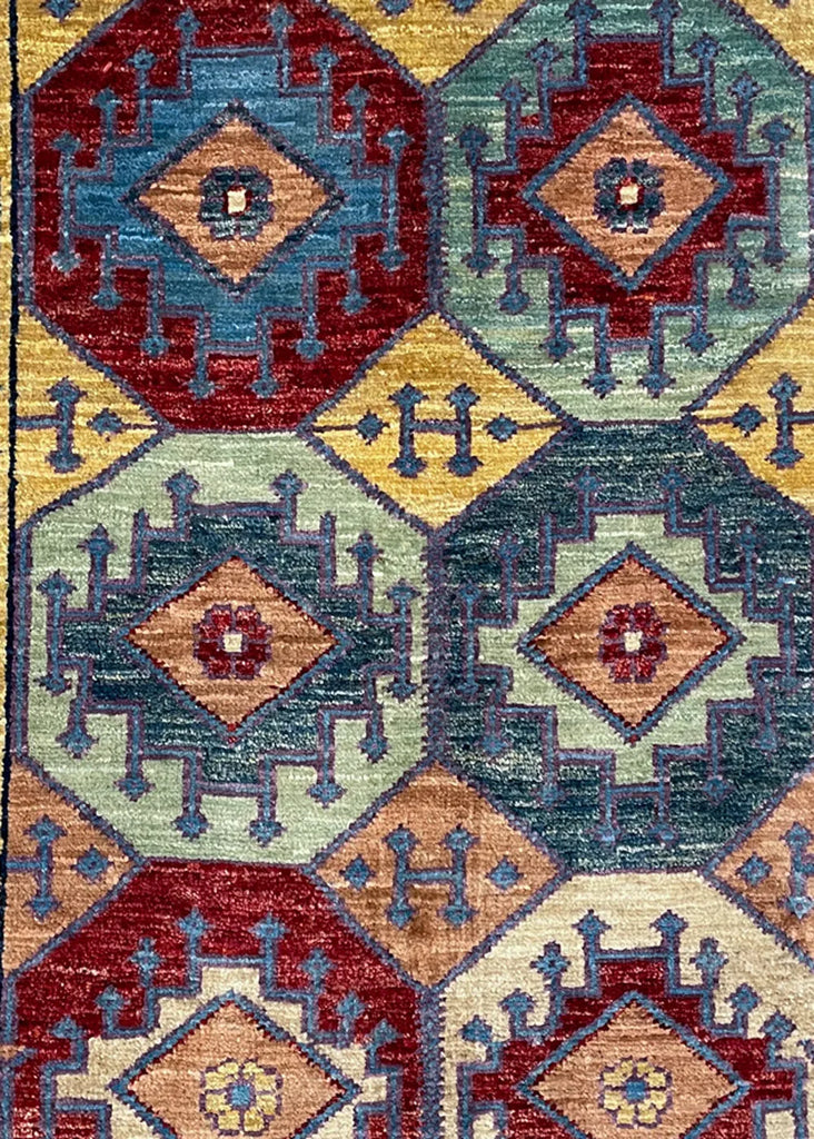 2'x2'10" Shah Saven Hand Knotted