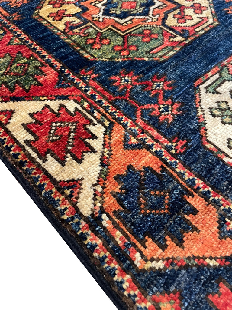 2x2'11" Afghan-Ersari Hand Knotted