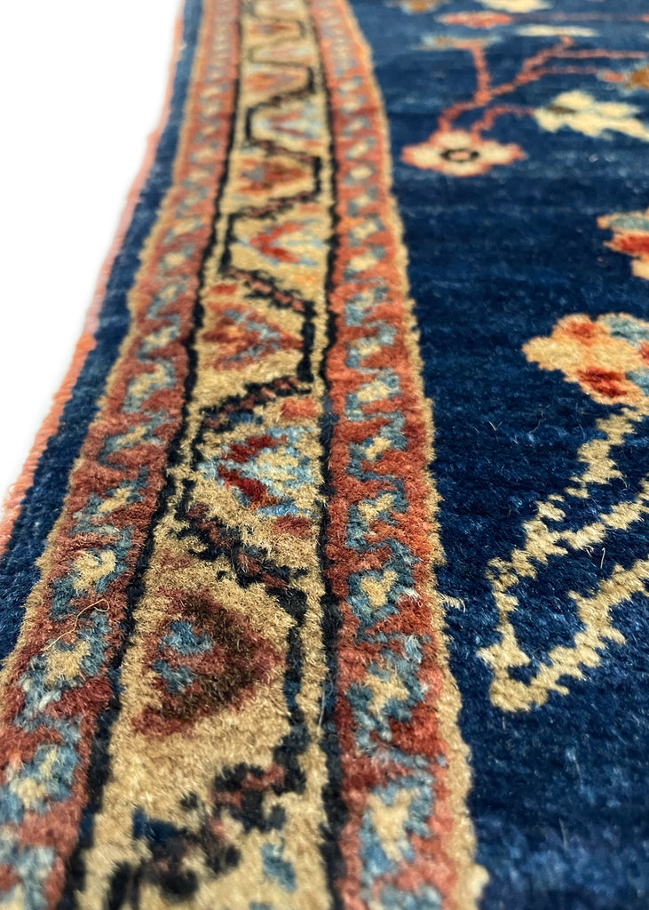 2'x2'11" Kashan Pushti Hand Knotted