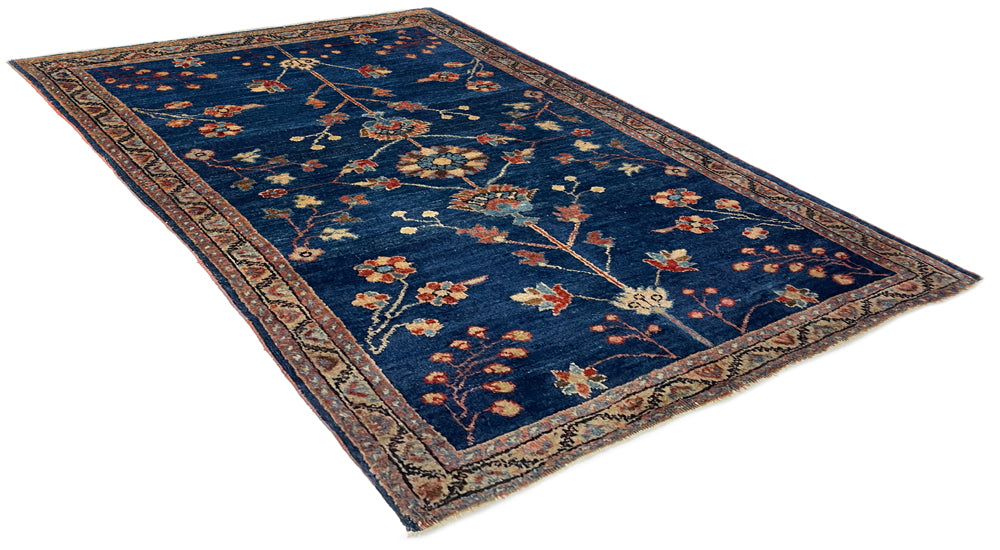 2'x2'11" Kashan Pushti Hand Knotted