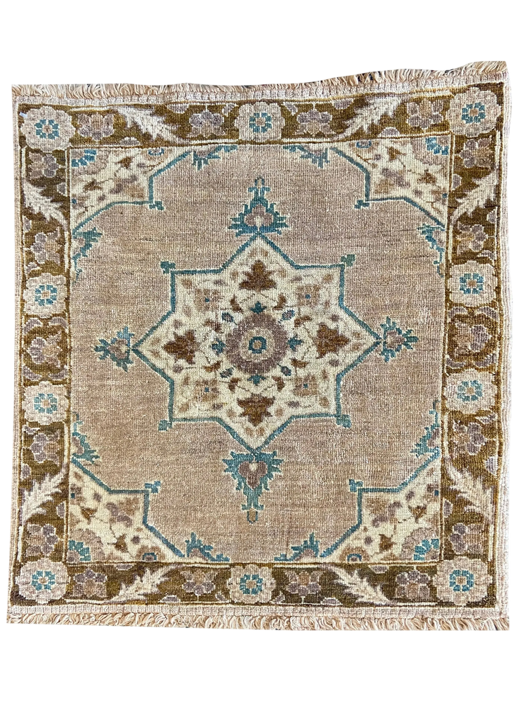 2x2'1" Tabriz Hand Knotted