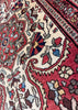2'x2'5" Fine Sarouk Hand Knotted