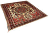 2'x2'5" Fine Sarouk Hand Knotted