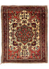 2'x2'5" Fine Sarouk Hand Knotted