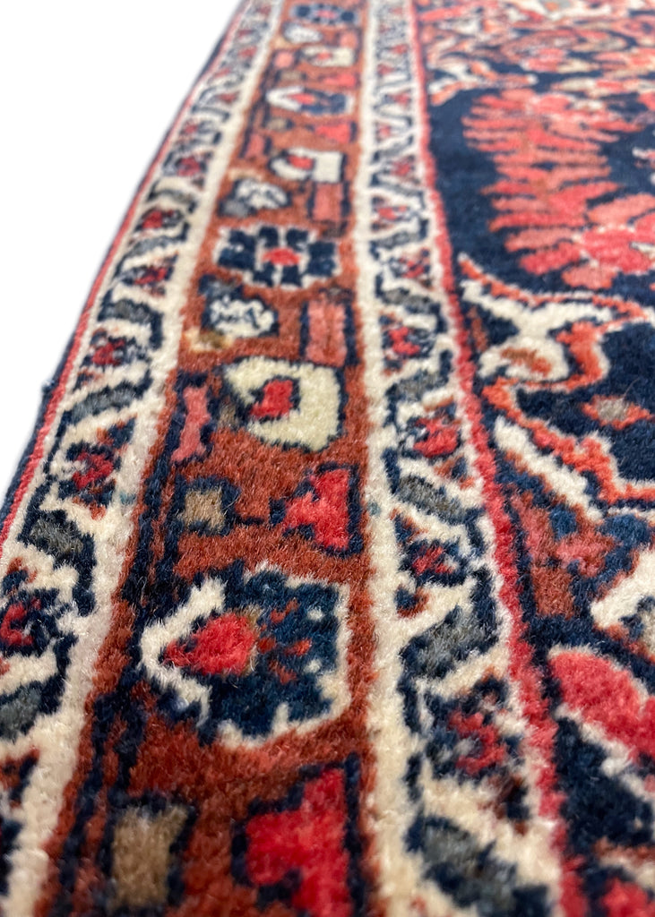 2'x2'5" Jozan Sarouk Hand Knotted