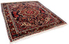 2'x2'5" Jozan Sarouk Hand Knotted