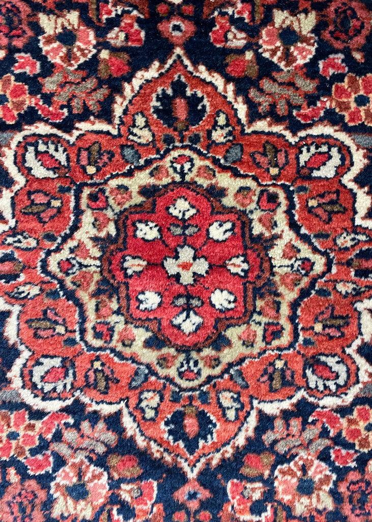 2'x2'5" Jozan Sarouk Hand Knotted