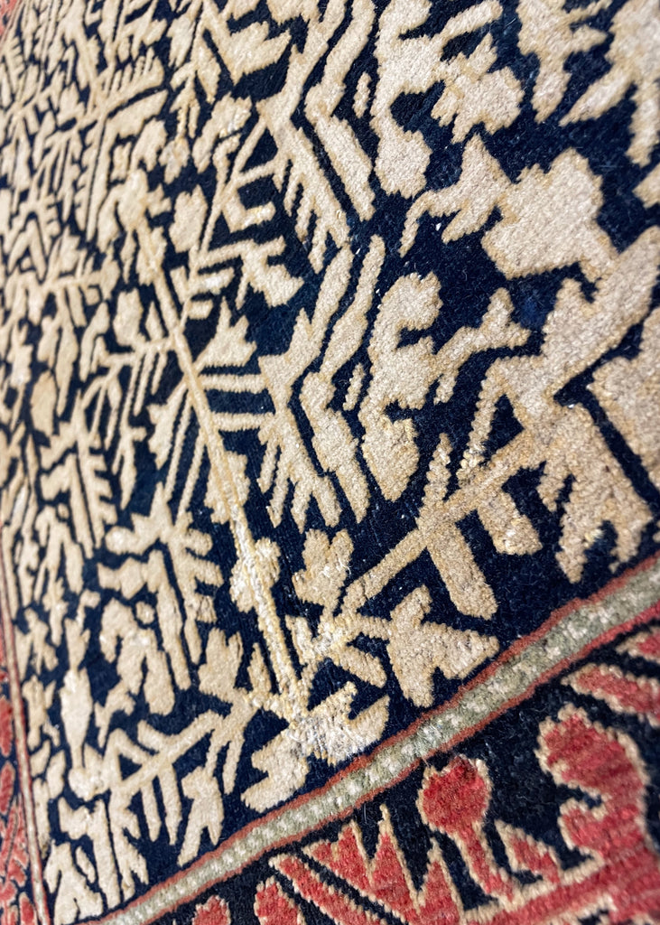 2'x2'5" Souf Farahan Hand Knotted