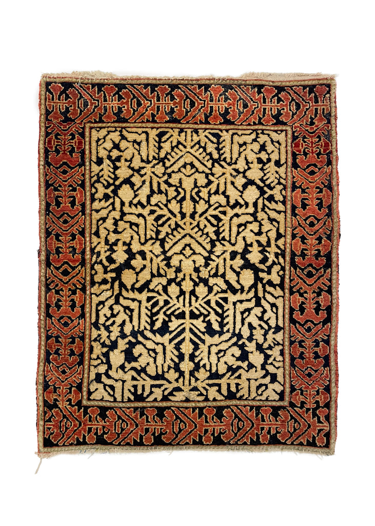 2'x2'5" Souf Farahan Hand Knotted