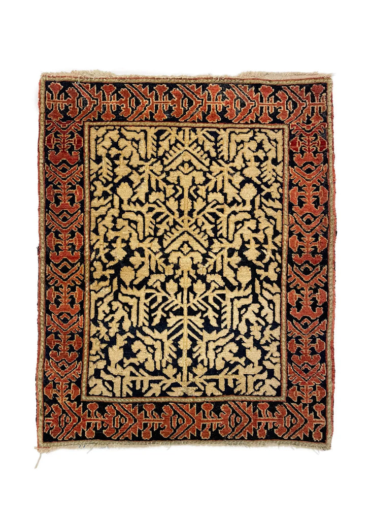 2'x2'5" Souf Farahan Hand Knotted