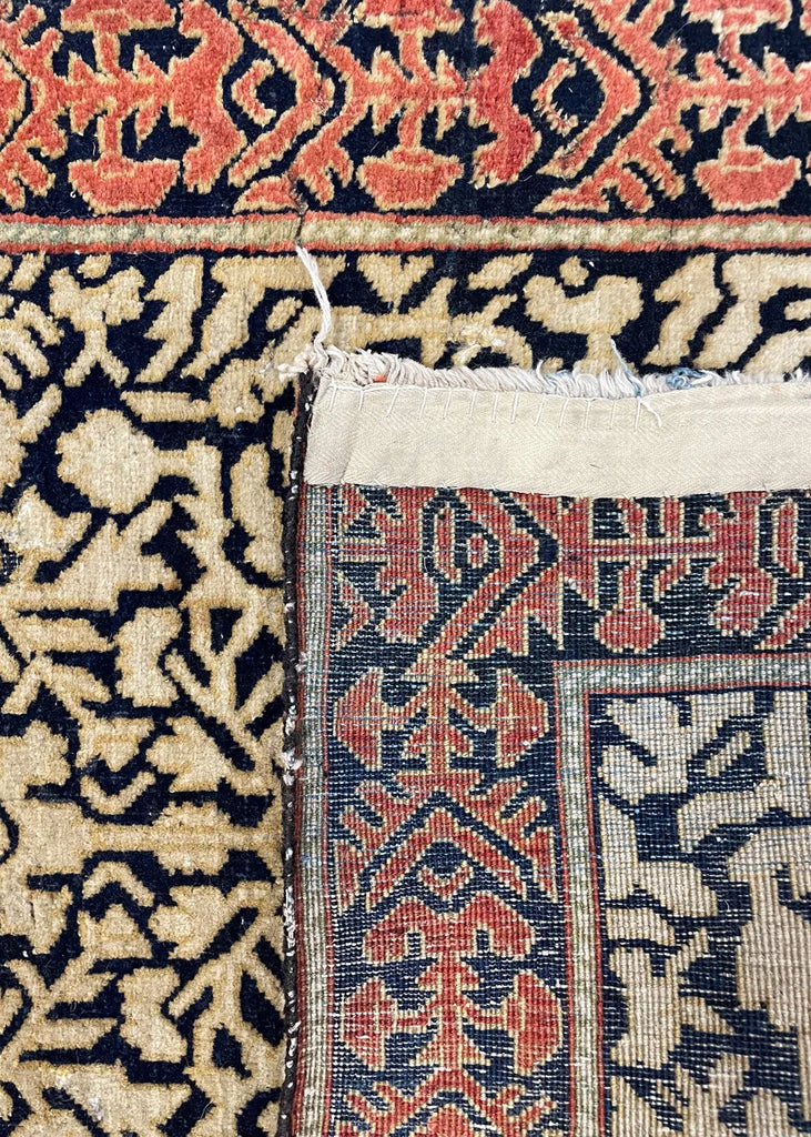 2'x2'5" Souf Farahan Hand Knotted