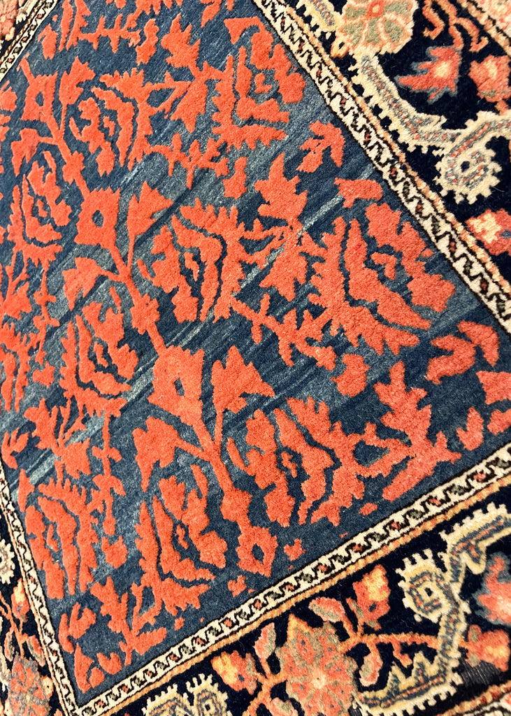 2'x2'7" Jozan Souf Hand Knotted