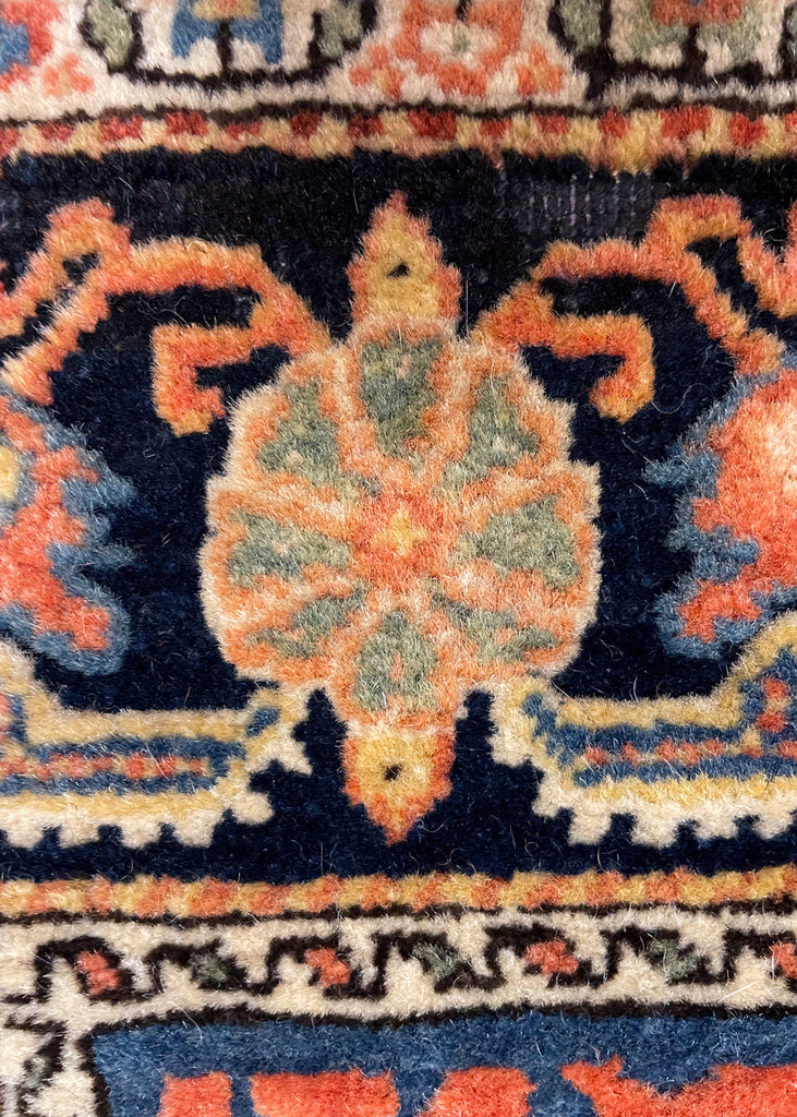 2'x2'7" Jozan Souf Hand Knotted