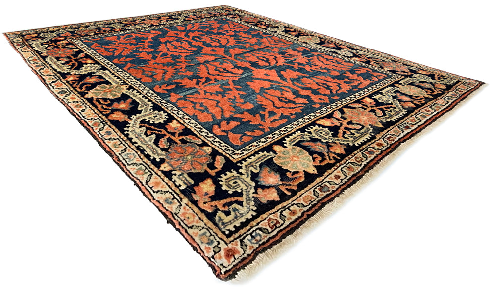 2'x2'7" Jozan Souf Hand Knotted