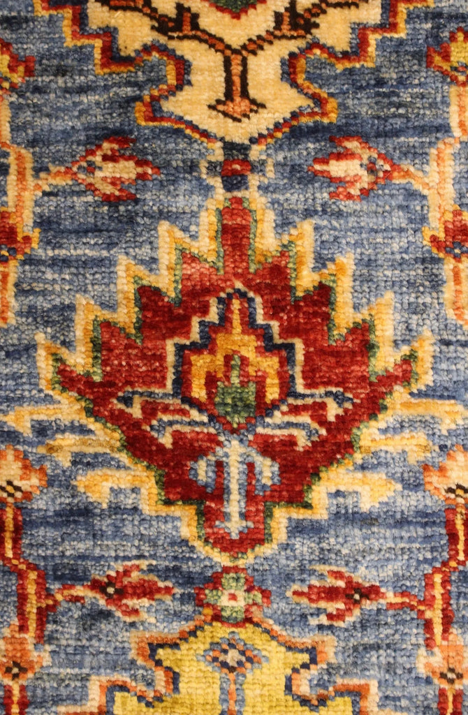 2'x2'8" Kazak Hand Knotted
